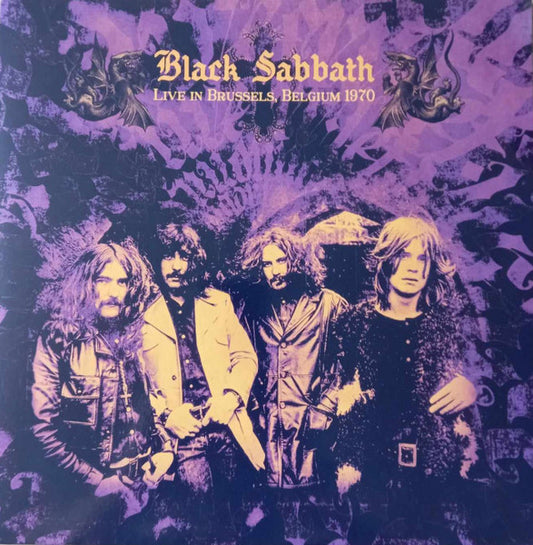 Black Sabbath – Live In Brussels, Belgium 1970 (LIMITED UK COLOR VINYL IMPORT) - LP