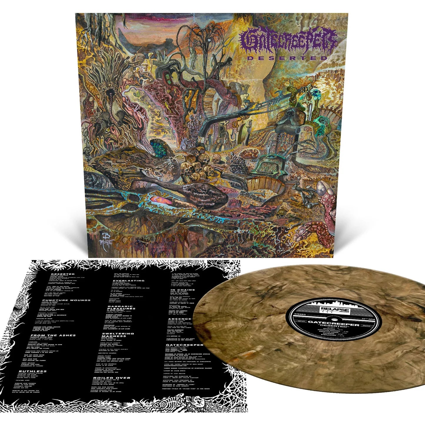 Gatecreeper – Deserted - Custom Marble Vinyl - LP