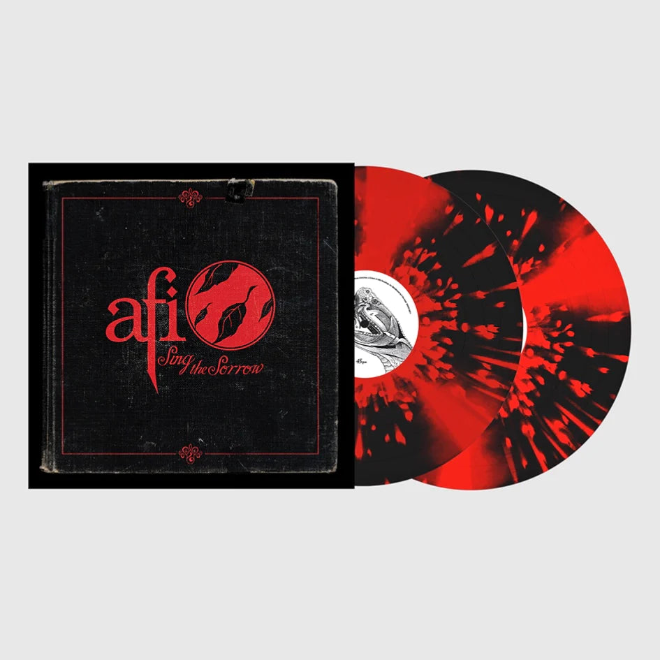 AFI - Sing the Sorrow - Red/Black Pinwheel Vinyl - 2XLP