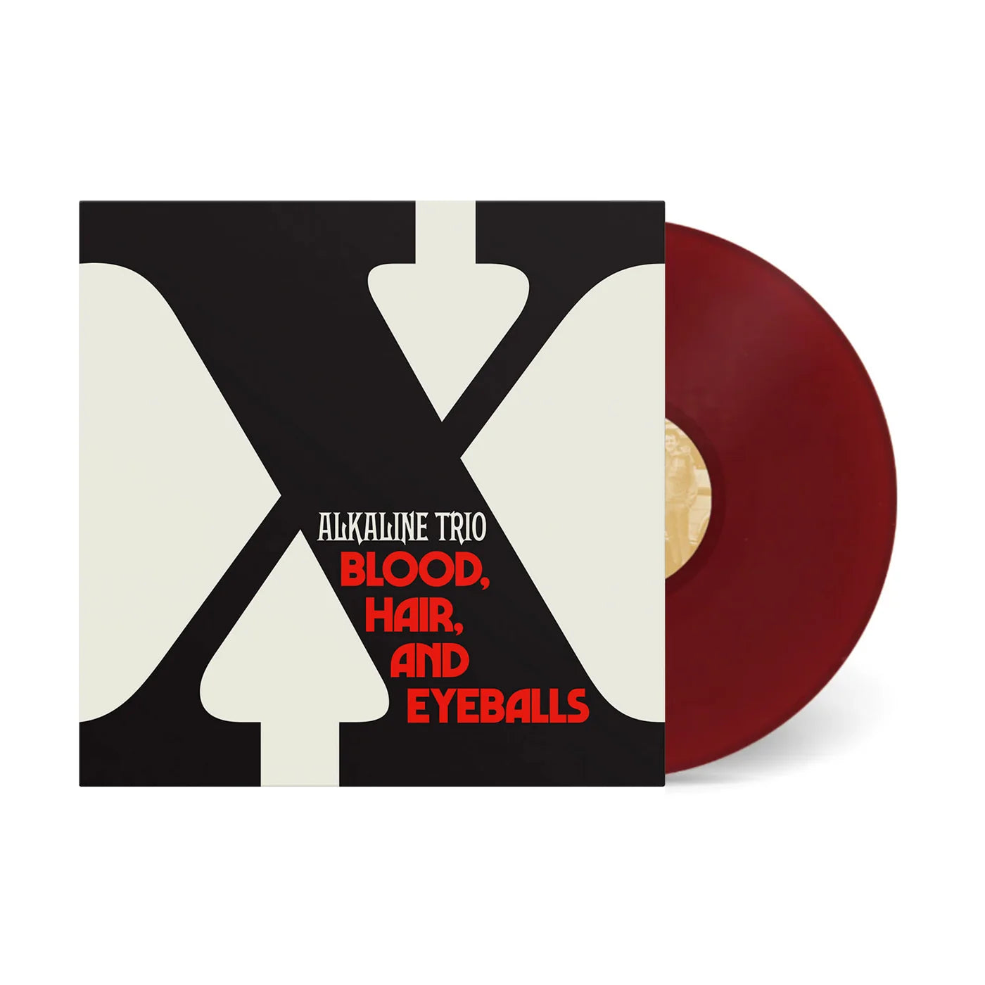 Alkaline Trio ‎– Blood, Hair, And Eyeballs - Maroon Vinyl - LP