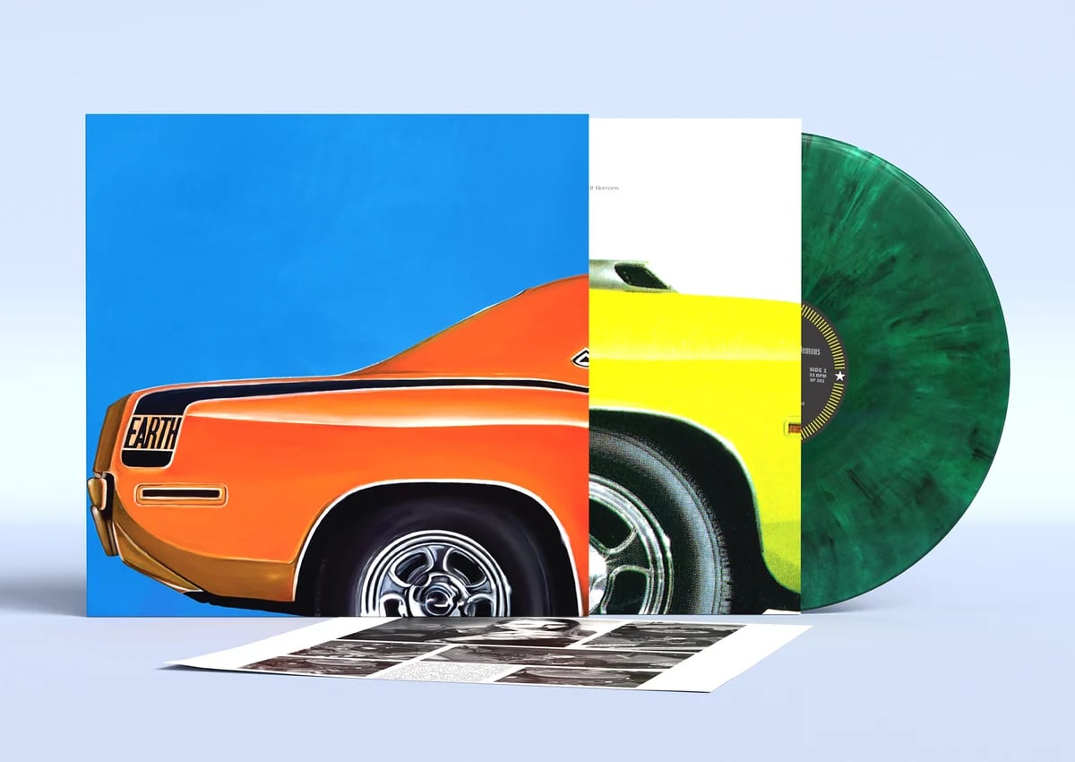 Earth - Pentastar: In The Style Of Demons  - Green n Black Splatter - LP