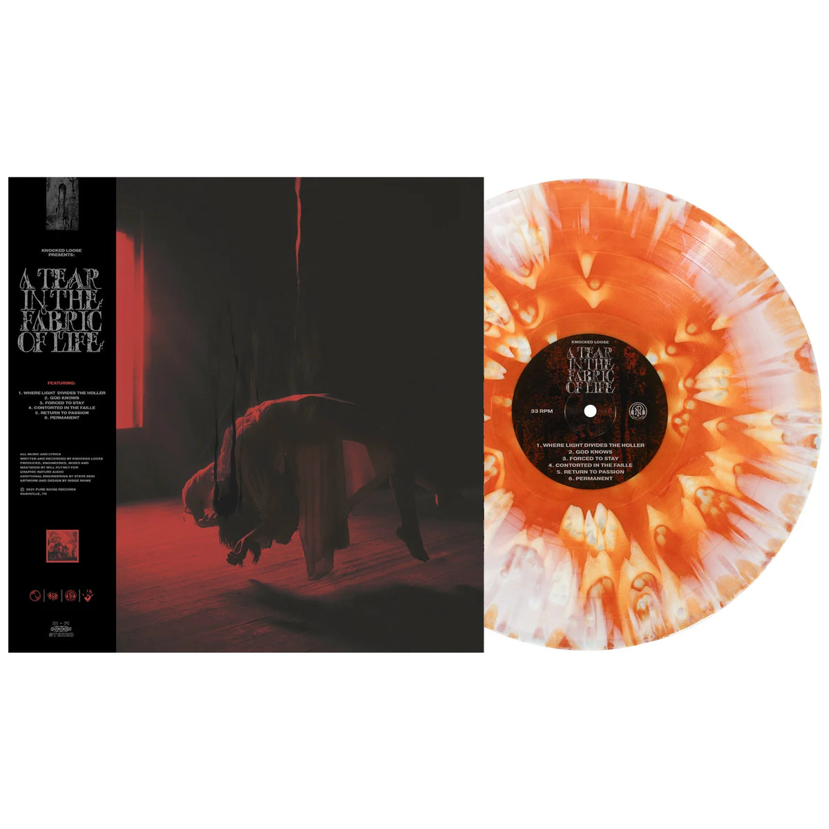 Knocked Loose - A Tear In The Fabric of Life - Toffee Torrent Vinyl - LP