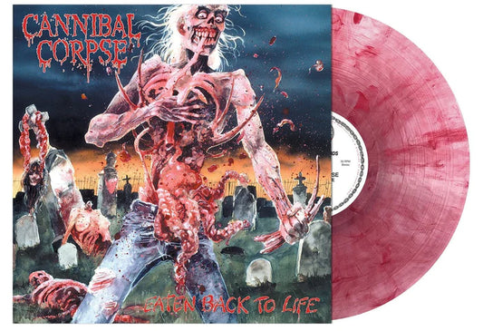 Cannibal Corpse - Eaten Back to Life - Clear Red Bloodshot -  LP