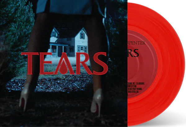 Sabrina Carpenter ‎– Tears - Indie Exclusive Red Vinyl - 7"
