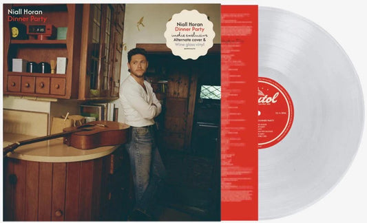 Niall Horan - Dinner Party  - Indie Exclusive Wine Glass Clear W/ Alternate Cover - LP