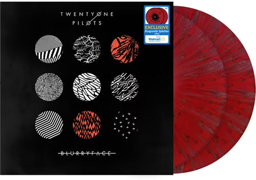 Twenty One Pilots – Blurryface - Burgundy Splatter - 2XLP