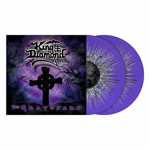 King Diamond  - The Graveyard - Purple Black n White Splatter - 2XLP