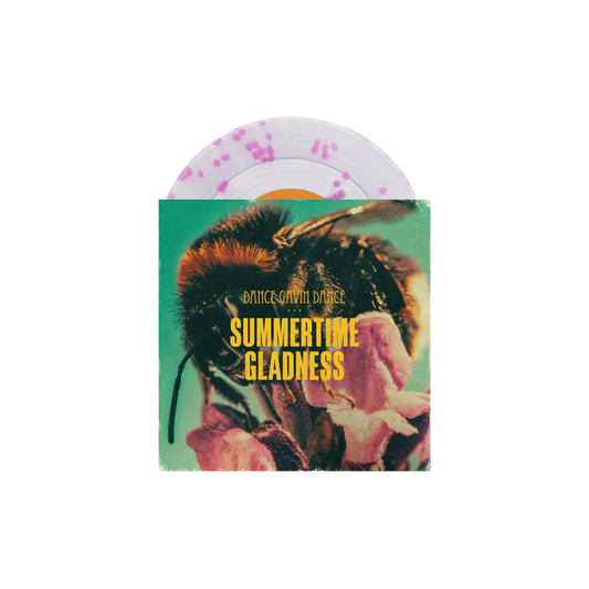 Dance Gavin Dance – Summertime Gladness / Pussy Vultures - Clear With Violet Splatter - 7"