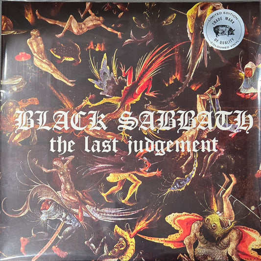 Black Sabbath – The Last Judgement - Limited Color Vinyl UK Import - LP