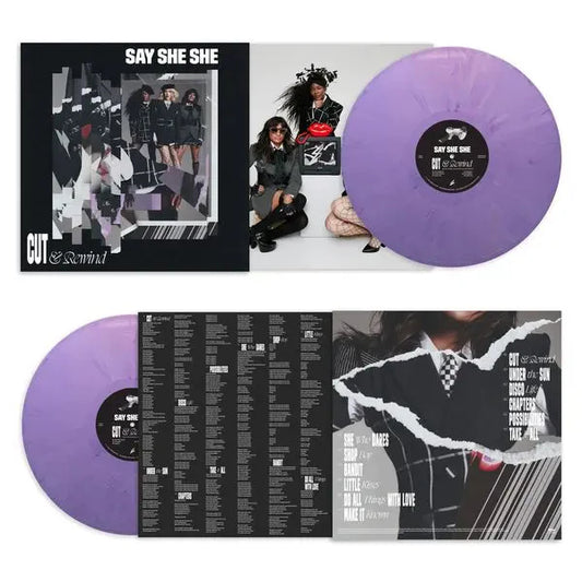 Say She She ‎– Cut & Rewind - Lilac Vinyl - LP