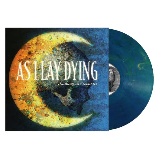 As I Lay Dying - Shadows are Security - Gold Cobalt Shimmer Vinyl - LP