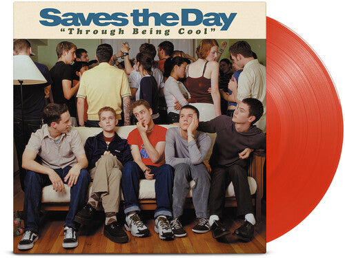 Saves The Day  - Through Being Cool - Flame Red Vinyl  -  LP