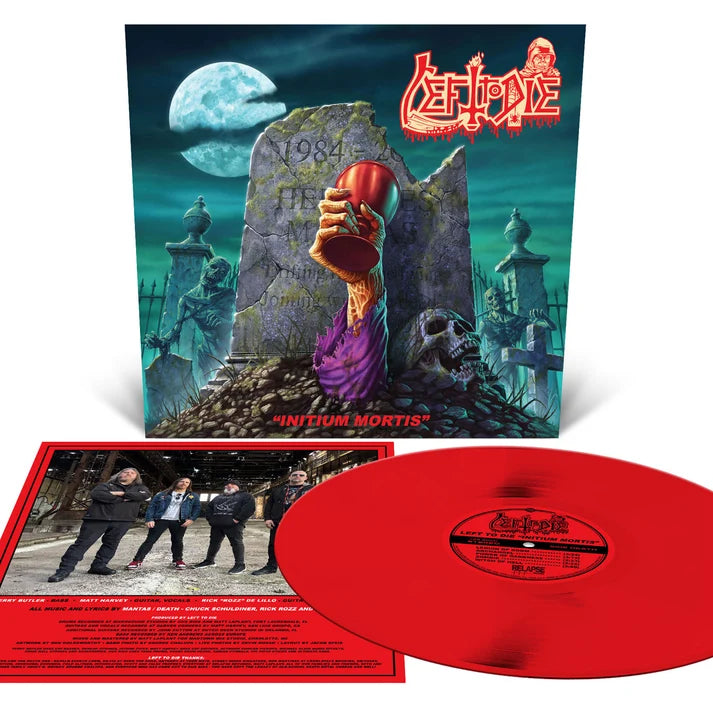 Left To Die - Initium Mortis - Blood Red Vinyl - LP