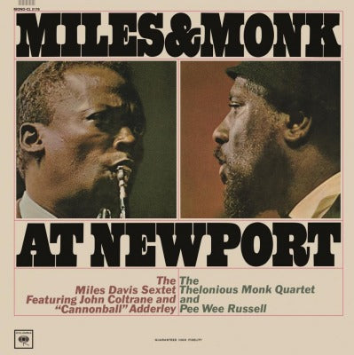 Miles Davis - Miles & Monk at Newport - 180 Gram Vinyl -  LP