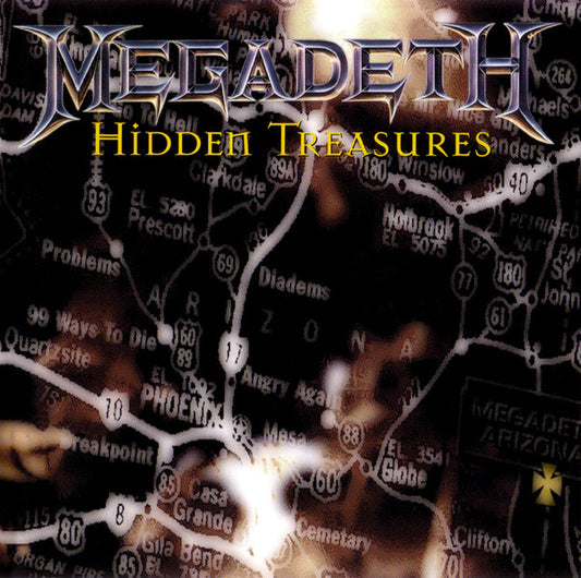 Megadeth – Hidden Treasures - Limited Color Vinyl UK Import  - LP  (4 Bonus Tracks)