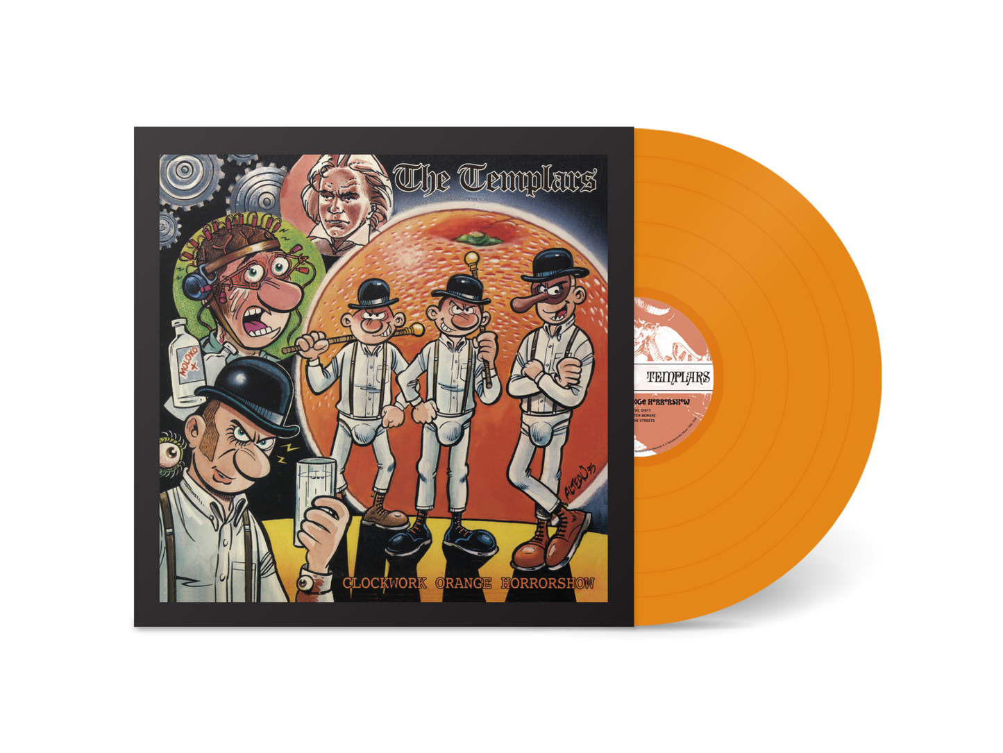 Templars - Clockwork Orange Horrorshow - Orange Vinyl - LP
