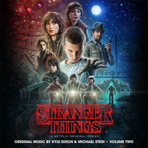 Stranger Things - Volume Two (A Netflix Original Series) - Ultra Clear Black Salt And Pepper - 2XLP