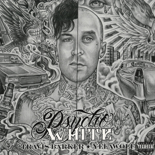 Travis Barker/Yelawolf – Psycho White - LP