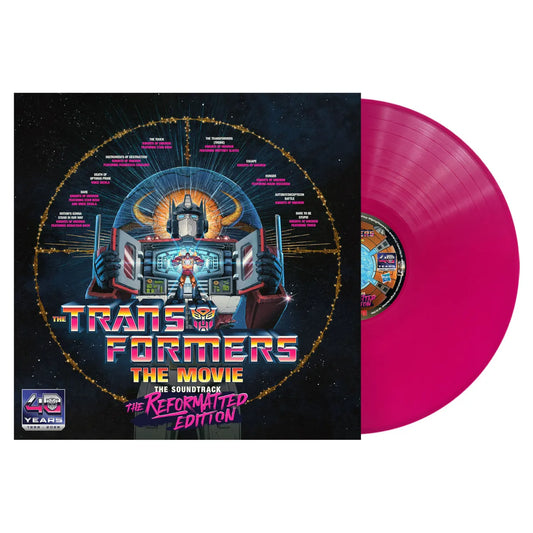 The Transformers: The Movie - The Soundtrack - Reformatted Edition  - Energon Pink Vinyl - LP