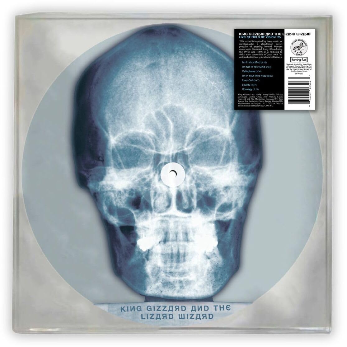 King Gizzard & The Lizard Wizard - Skull X_Ray - Picture LP
