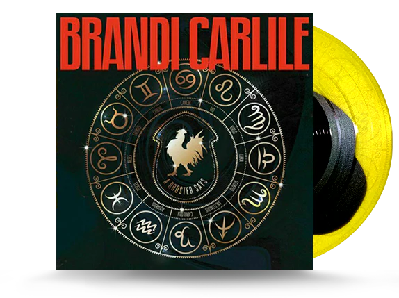 Brandi Carlile ‎- A Rooster Say - Record Store Day 2020 Yellow n Black Vinyl - LP