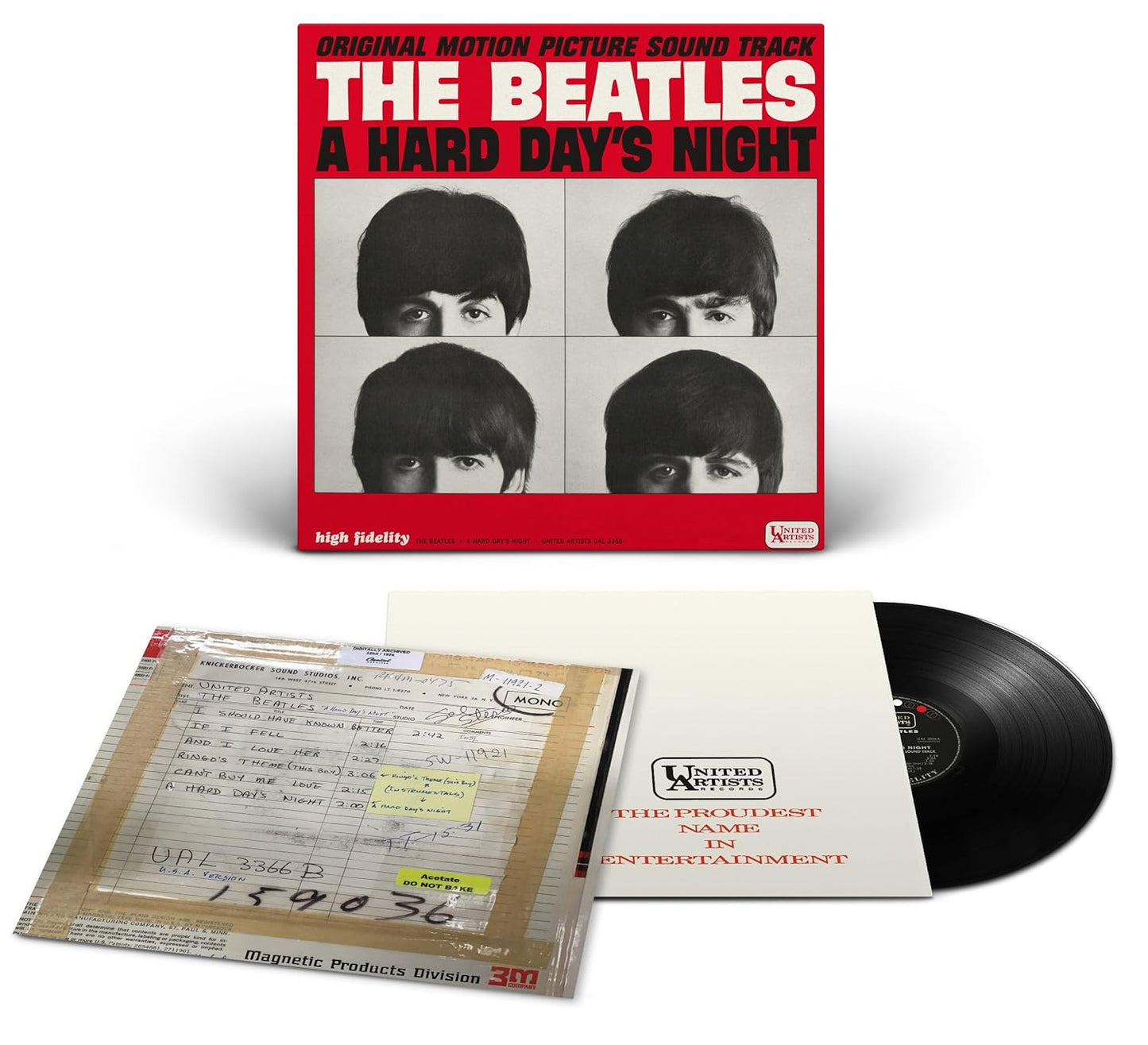 The Beatles – A Hard Day's Night - 180 Gram Vinyl - (Mono Edition) - LP