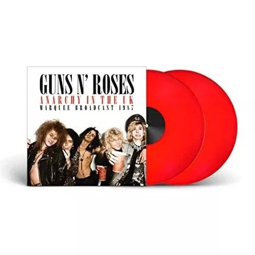 Guns n Roses - Anarchy in the UK 1987 - Red Vinyl Import - 2XLP