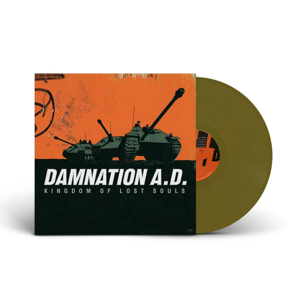 Damnation A.D. - Kingdom of Lost Souls - Gold Vinyl - LP