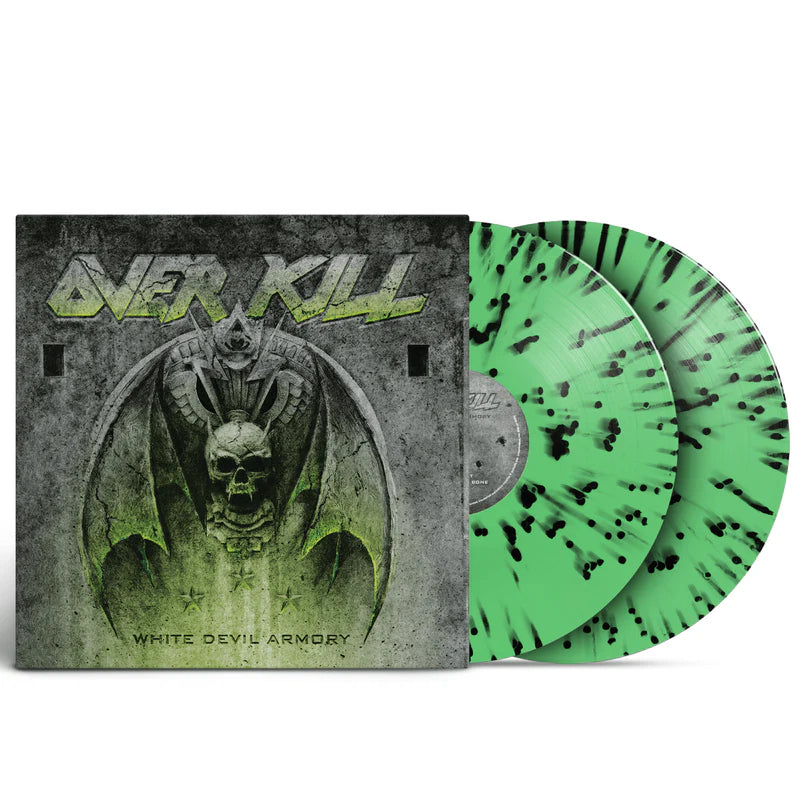 Overkill - White Devil Armory - 180 Gram Neon Green n Black Splatter - 2XLP