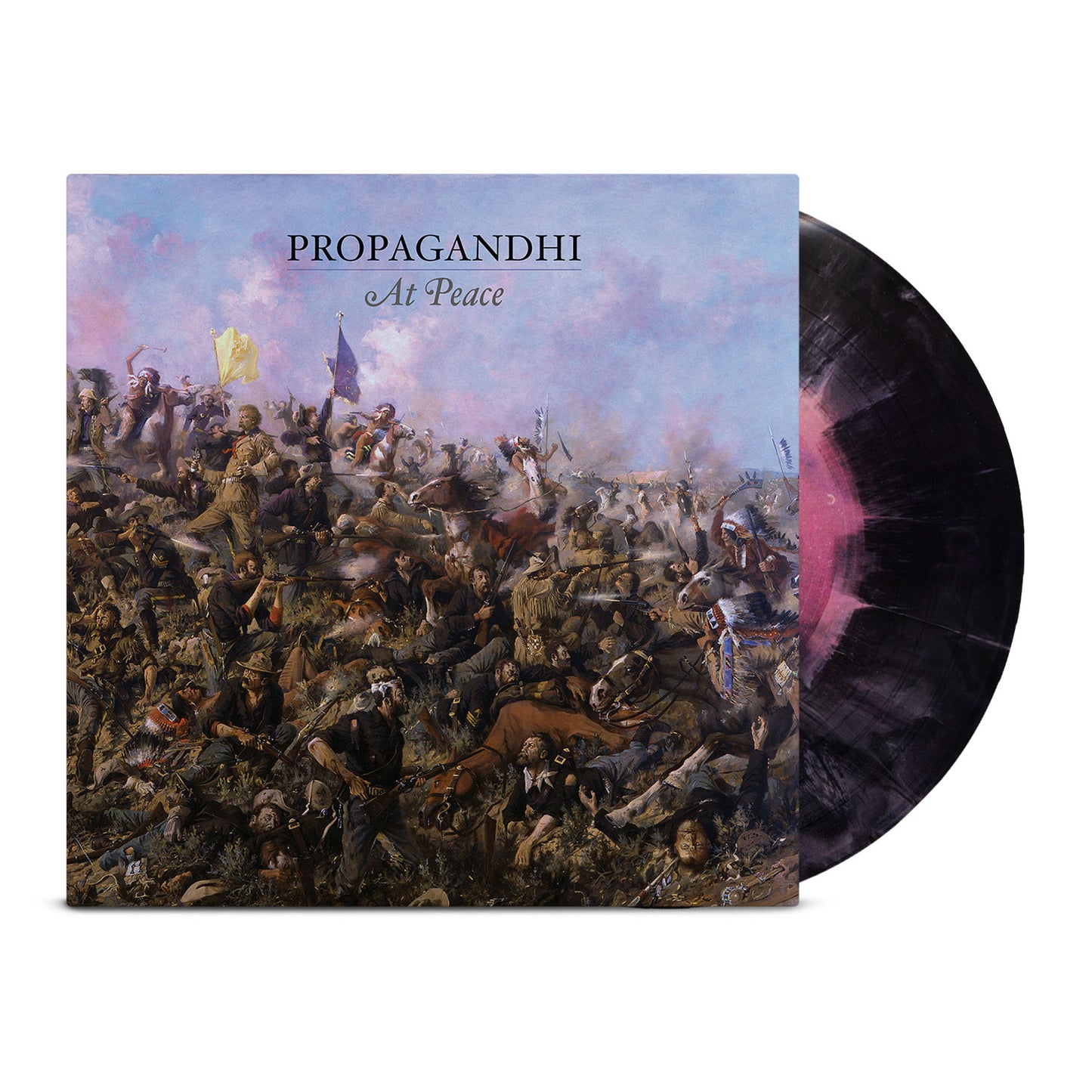 Propagandhi – At Peace - Pink Acid Wash Splash Vinyl - LP