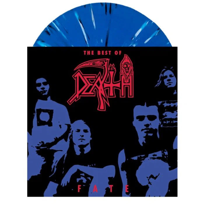 Death – Fate:Best Of Death- Royal Blue W/Black/Red/White Splatter- LP Record Store Day 2023