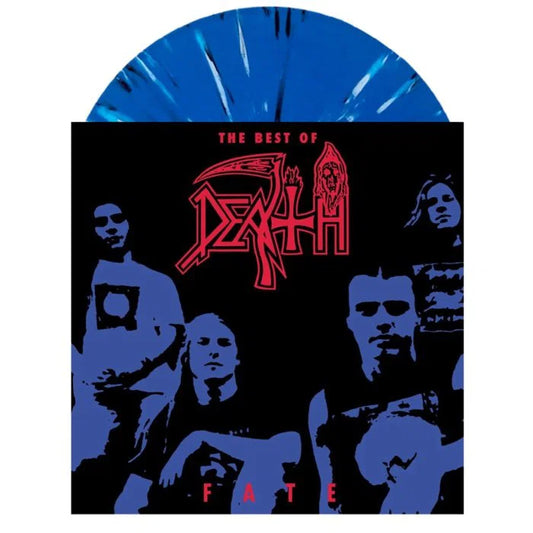 Death – Fate:Best Of Death- Royal Blue W/Black/Red/White Splatter- LP Record Store Day 2023