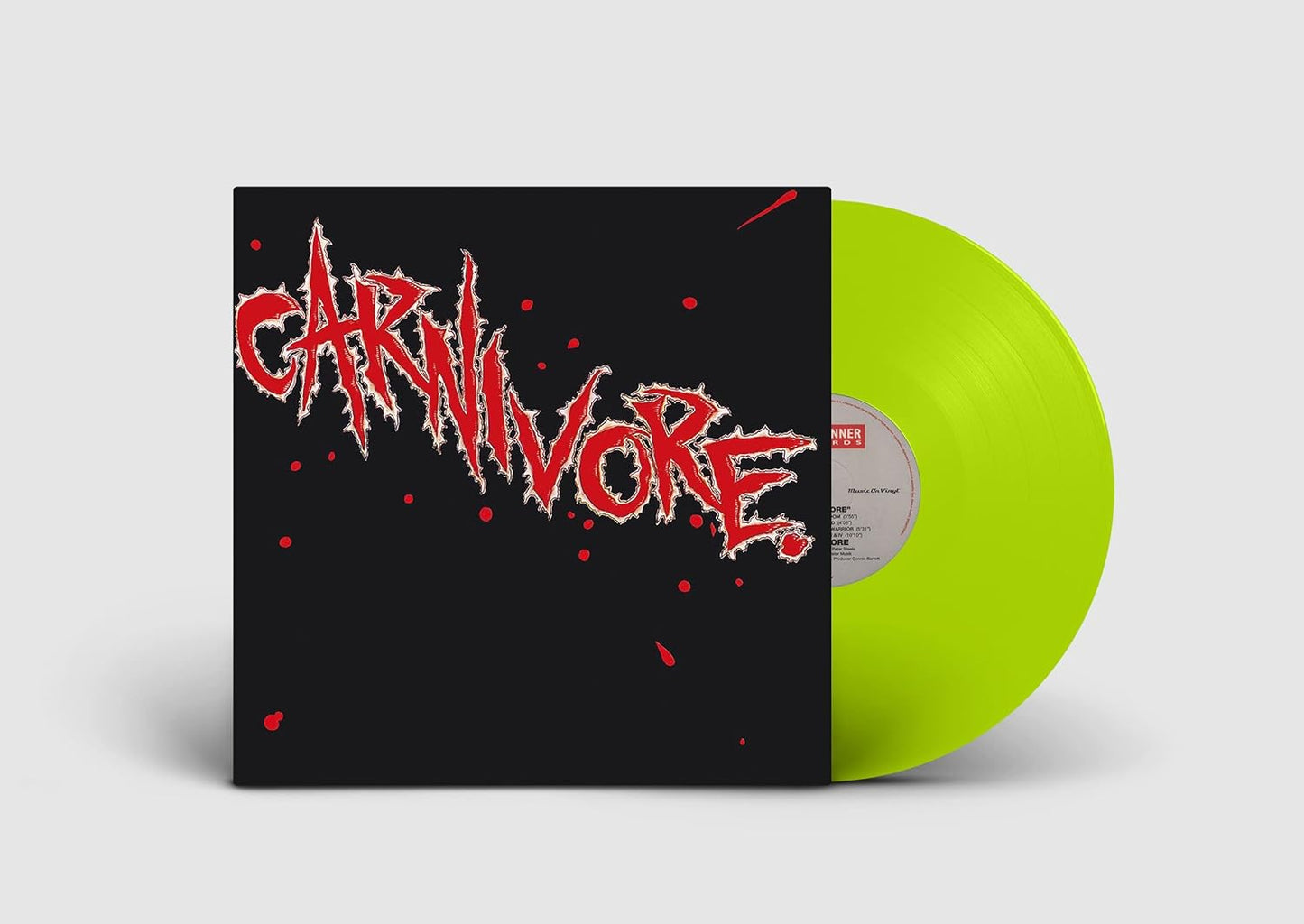 Carnivore ‎– Carnivore - Limited Neon Yellow Vinyl - LP