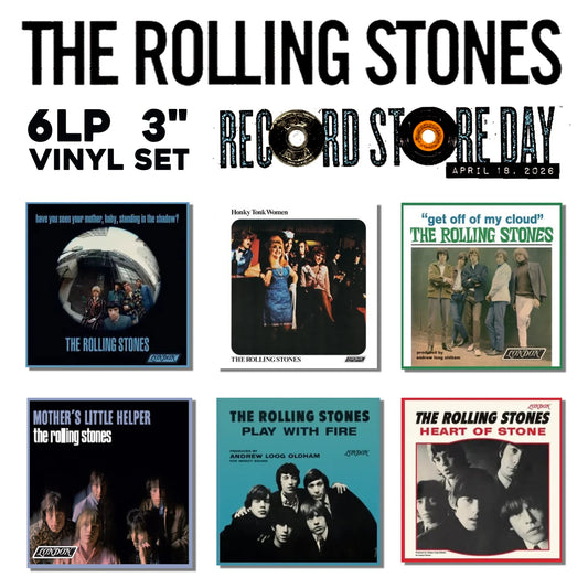 Rolling Stones  - 6   3" Vinyl Set   Record Store Day 2026