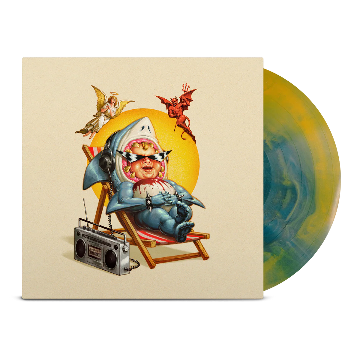 Drain ‎– ...Is Your Friend - Patina Rust Splash Vinyl - LP