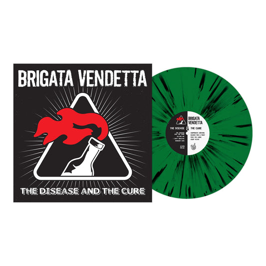 Brigata Vendetta - Disease & The Cure - Green Splatter  - LP