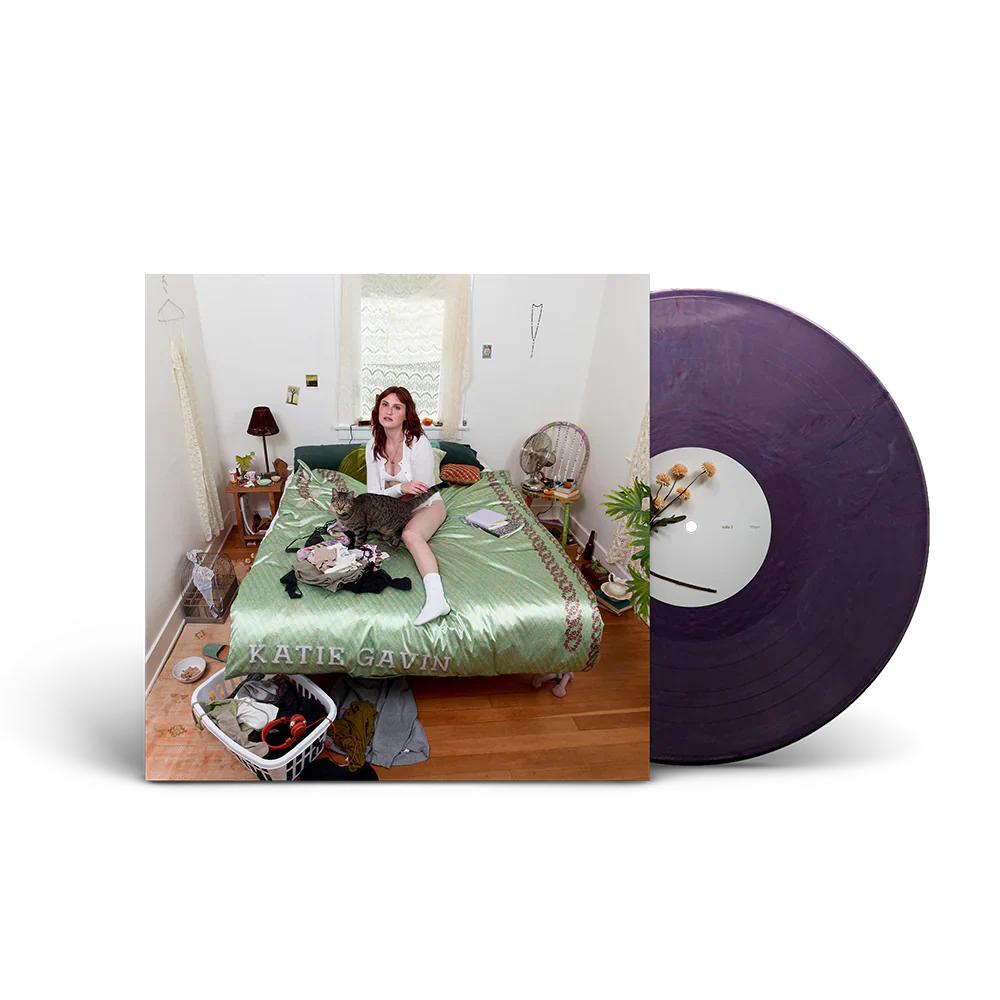 Katie Gavin – What A Relief - Clear n Purple wave - LP