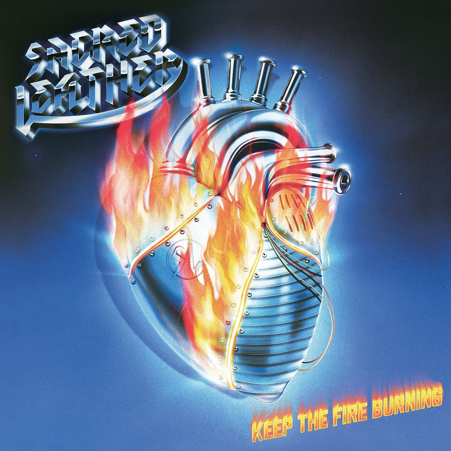 Sacred Leather - Keep the Fire Burning - LP