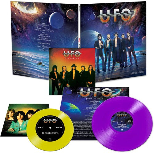 UFO - Walk on Water - Purple Vinyl + Yellow 7" -   LP+7"