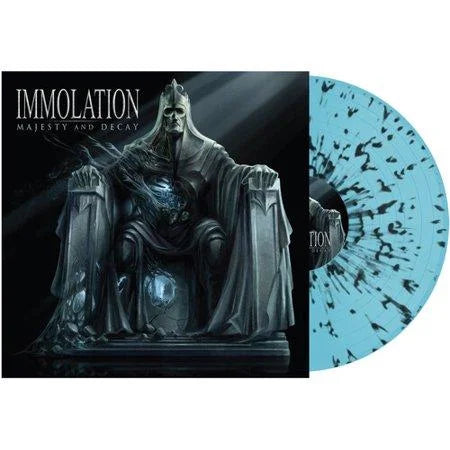 Immolation - Majesty and Decay - Indie Exclusive Blue w/ Black Splatter Vinyl - LP