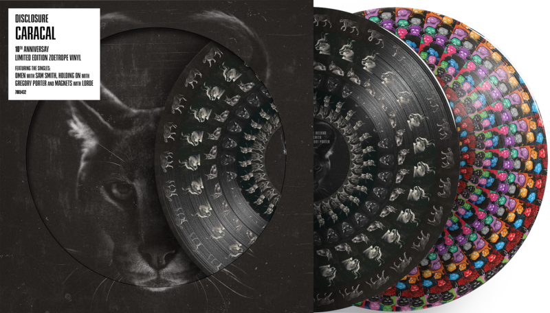 Disclosure - Caracal - 10th Anniversary Edition Zoetrope Picture Disc - 2XLP