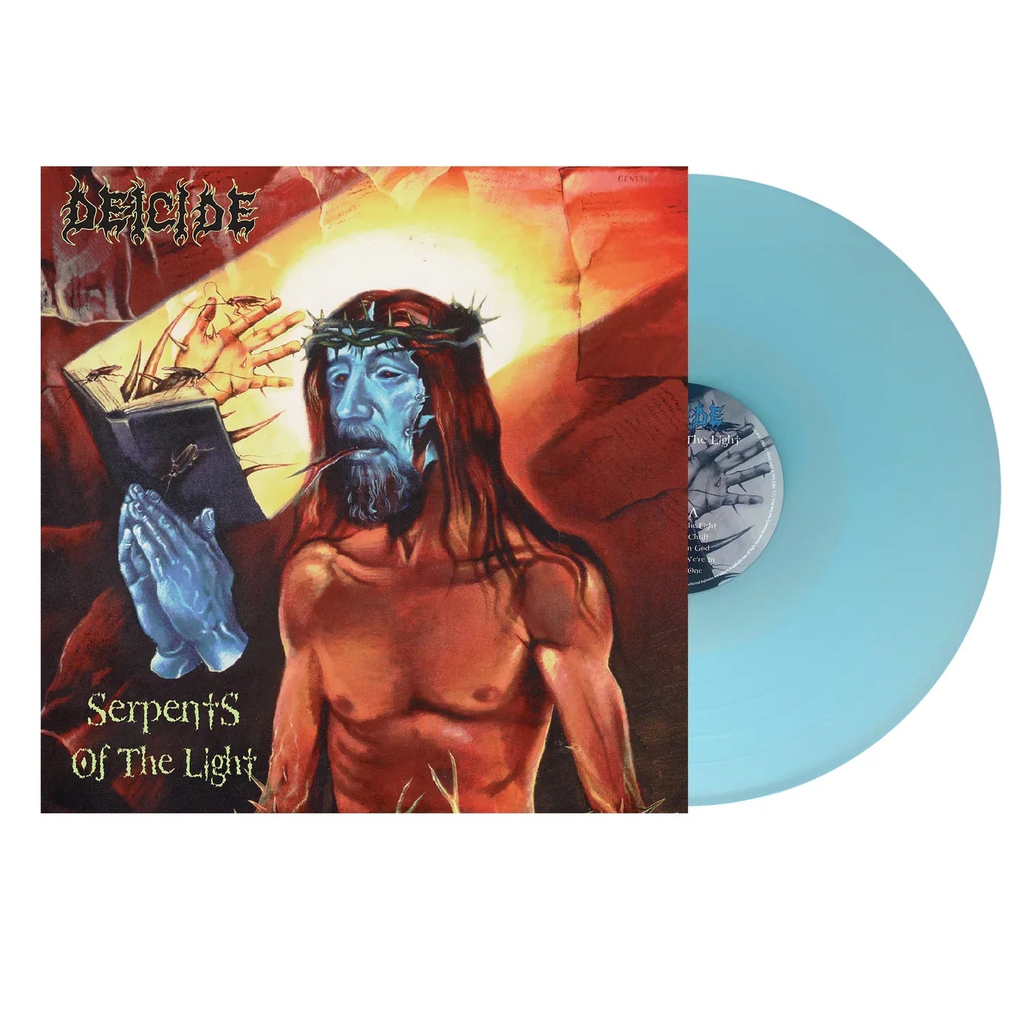 Deicide - Serpents of The Light  - Deathly Blue Vinyl W/ Poster - LP