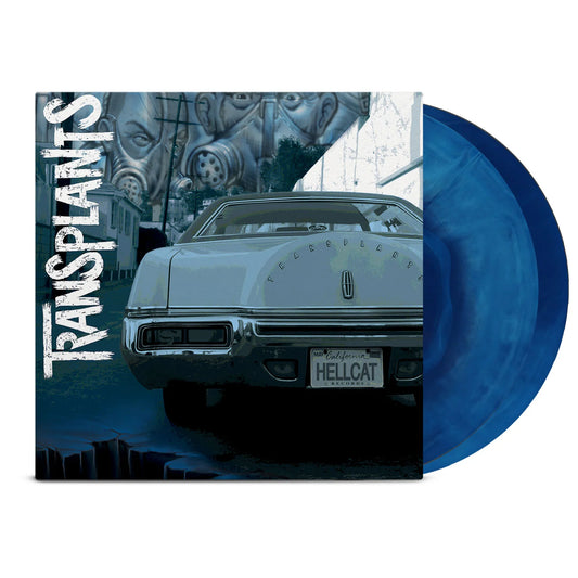 Transplants ‎– S/T - Blue Galaxy Vinyl - 2XLP (Members of Blink 182 and Rancid)