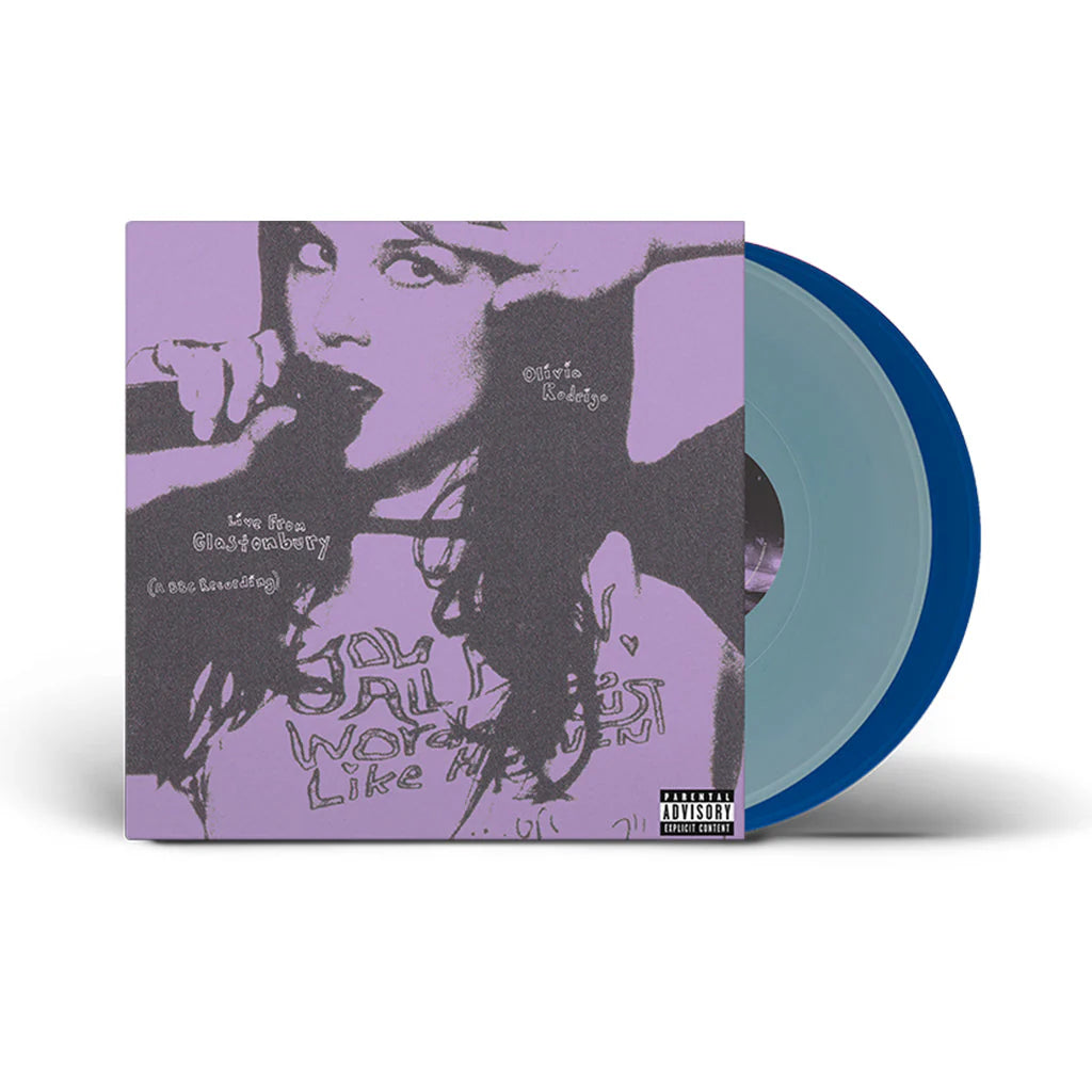 Olivia Rodrigo -  'Live from Glastonbury - ' 2XLP Cobalt + Light Blue Vinyl - 2XLP