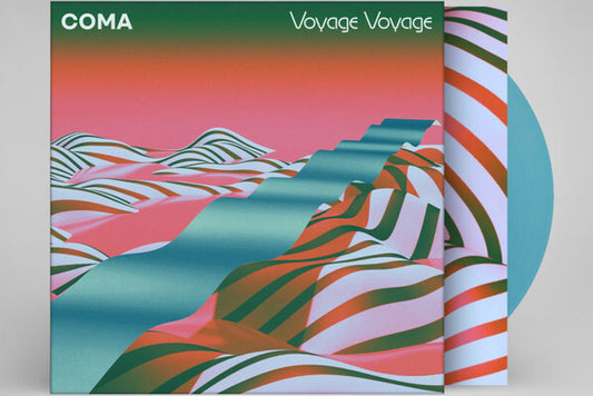 Coma  ‎– Voyage Voyage - Turquoise Vinyl - LP