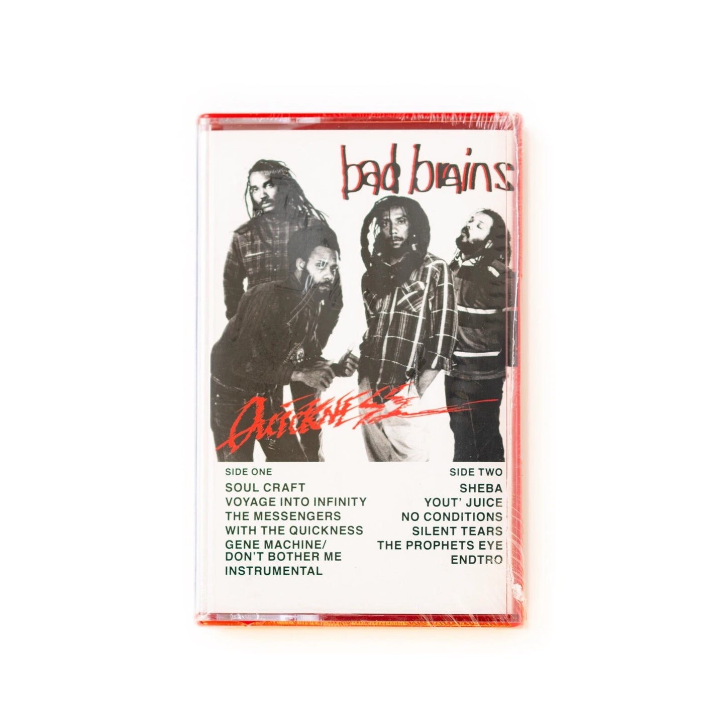 Bad Brains – Quickness - Silver Shell  - Cassette