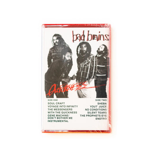 Bad Brains – Quickness - Silver Shell  - Cassette