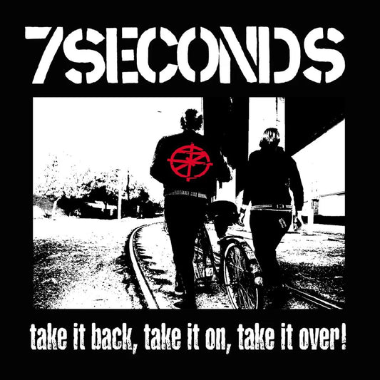 7 Seconds - Take It Back Take It On Take It Over  - White Vinyl - LP