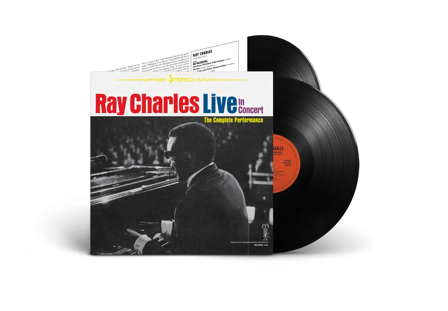 Ray Charles - Ray Charles Live In Concert The Complete Performance - 180 Gram Vinyl - 2XLP