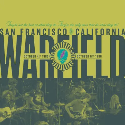 Grateful Dead - The Warfield, San Francisco, Ca Oct 4 & 6, 1980 - Record Store Day 2025 - 2XCD